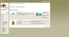 Desktop Screenshot of jenes-angelshop.de