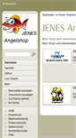 Mobile Screenshot of jenes-angelshop.de